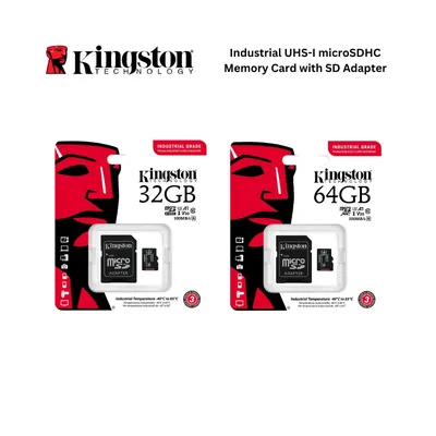 Kingston SDCIT/16GB 16GB Class 10 microSDHC UHS-I Industrial Temp Flash Memory Card