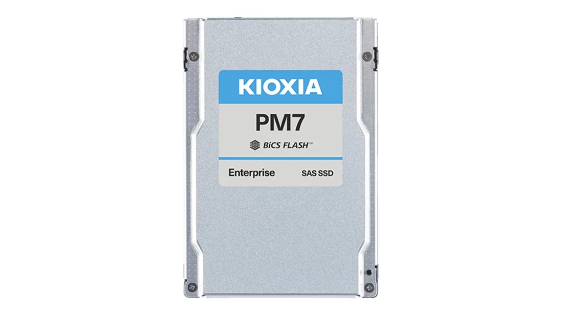KIOXIA SDFU004HCA02T KIOXIA PM7-R 3.84TB SAS 24Gbps 2.5-inch enterprise SSD for mission-critical workloads