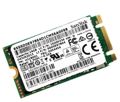 SDSA6MM-016G - SanDisk 16GB mSATA M.2 Solid State Drive