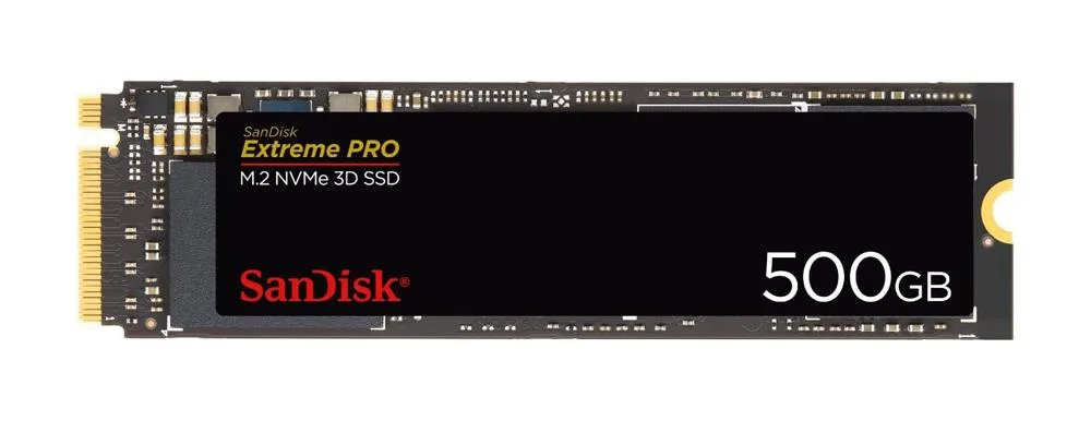 SDSSDXPM2-500G-G25 - SanDisk Extreme PRO 500GB PCI Express NVMe M.2 Solid State Drive
