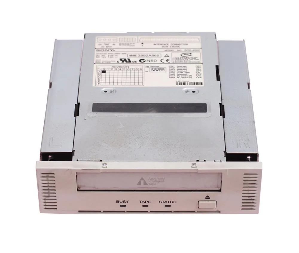 Sony SDX-400C/TB AIT SDX-400C AIT-1 Internal Tape Drive - 35GB (Native)/91GB (Compressed) - 3.5 1/3H Internal