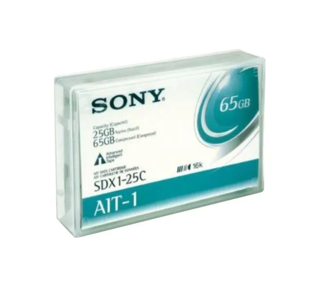 SDX1-25C - Sony 8mm 170 Meter AIT-1 25/50GB with Chip DATA Cartridge