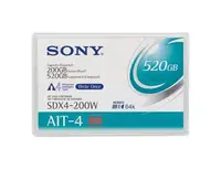 SDX4200WWW - Sony AIT-4 WORM Tape Cartridge - AIT AIT-4 - 200GB (Native) / 390GB (Compressed)