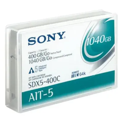 SDX5400C - Sony AIT-5 Tape Cartridge - AIT AIT-5 - 400GB (Native) / 1040GB (Compressed)