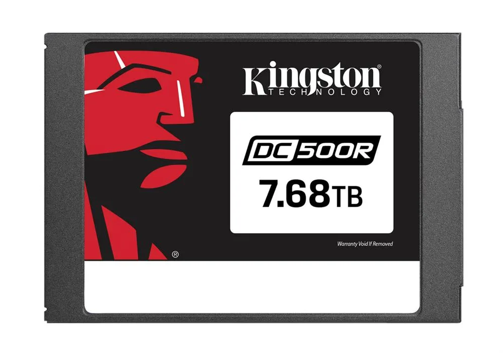 Kingston SEDC500R/7680G DC500 7.68TB SATA 6Gb/s 2.5-inch Enterprise Solid State Drive for Read-Centric