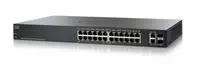 SF200-24FP-NA - Cisco Small Business 200 Series SF200 PoE 24 x Ports 10/100Base-TX + 2 x combo Gigabit SFP Layer 2 Managed Fast Ethernet Network Switch