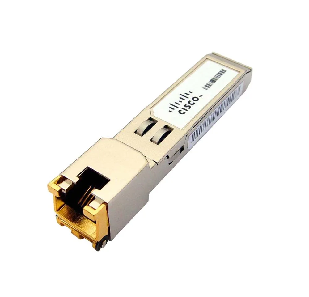 SFP-GIG-T-C - Cisco 1.25Gbps 1000Base-T Copper 100m RJ45 Connector SFP Transceiver Module
