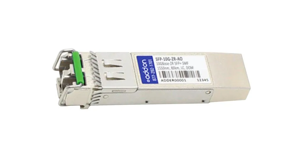 SFP10GZRAO - Addonics 10GBaseZR SFP+ Transceiver Module