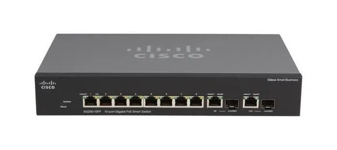 SG200-10FP-NA-RF - Cisco Network Switch