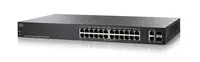 SG220-26-K9 - Cisco 220 RJ-45 24 x Ports 10/100/1000Base-T + 2 x SFP Expansion Layer 3 Gigabit Ethernet Switch