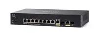 SG250-10P-K9-NA - Cisco Small Business SG250-10P RJ-45 POE+ 8 x Ports 10/100/1000Base-T POE 2 x SFP Layer 2 Managed Gigabit Ethernet Smart Switch