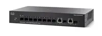 SG300-10SFP-K9-NA - Cisco Small Business SG300 8 x Ports 10/100/1000Base-T + 2 x Combo Gigabit SFP Layer 3 Managed 1U Rack-Mountbale Gigabit Thernet Network Switch