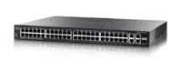 SG300-52MP-K9-NA - Cisco Small Business 300 Series RJ-45 PoE+ 48 x Ports 10/100/1000Base-T + 4 x combo Gigabit SFP Layer 3 Managed Desktop Rack Mountable 1U Gigabit Ethernet Switch