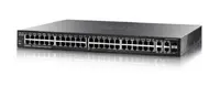 SG300-52P-K9-NA - Cisco Small Business 300 Series SG300-52P-K9-NA RJ-45 PoE+ 52 x Ports 10/100/1000Base-T + 2 x combo Gigabit SFP Layer 3 Managed Desktop Rack Mountable 1U Gigabit Ethernet Switch