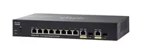 SG350-10SFP-K9-NA - Cisco Small Business SG350-10SFP 8 x Ports 10/100/1000Base-TX + 2 x SFP Layer 3 Gigabit Ethernet Switch