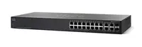 SG350-20-K9-NA - Cisco Small Business RJ-45 16 x Ports 10/100/1000Base-T + 2GE Copper Ports + 2 x SFP Ports Layer 3 Managed Gigabit Ethernet Switch