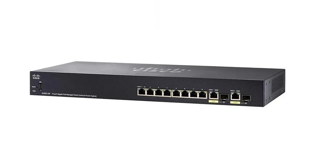 SG355-10P-K9-AR - Cisco Network Switch
