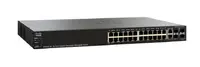 SG500-28MPP-K9 - Cisco Small Business 500 RJ-45 PoE+ 28 x Ports 10/100/1000Base-T + 2 x SFP Expension Slot Layer 3 Managed Giagabit Ethernet Switch