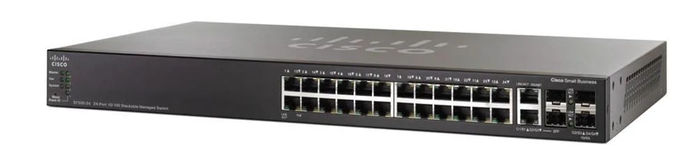 SG500X-24P-K9NA-RF - Cisco SG500X-24P 24 Ports Yes Layer 3 Switch Refurbished