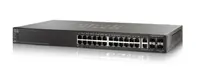 SG550X-24MPP-K9-NA - Cisco Small Business PoE+ 2+ 4 x Ports x 10/100/1000Base-T + 4 x SFP+ Layer 3 Managed Rack-Mountable Gigabit Ethernet Network Switch