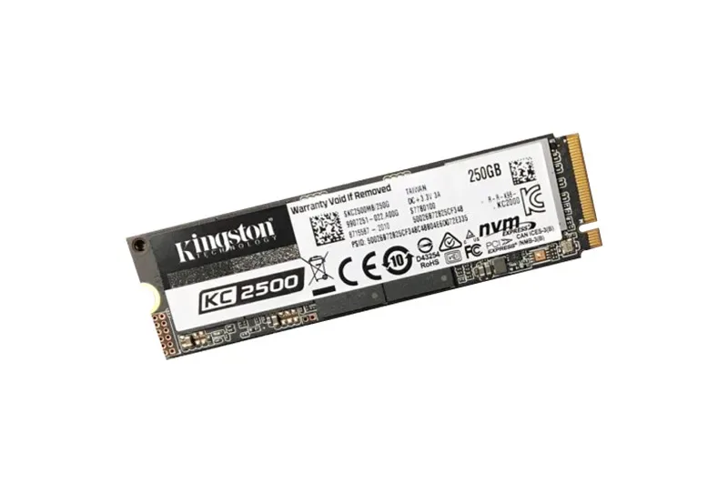 Kingston SKC2500M8/250G KC2500 Series 250GB TLC PCI Express 3.0 x4 NVMe M.2 2280 Solid State Drive