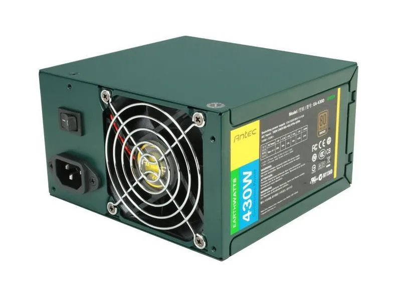Antec SL450 96PK 450-Watts ATX 12V Dual Fans Internal PC Power Supply