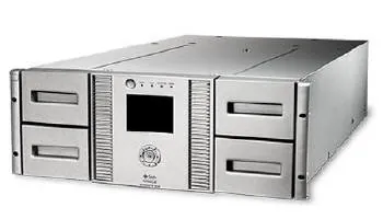 SL48-1L3-FC-Z - Sun StorageTek SL48 Tape Library with 48 slots 1 HP LTO3 Drive and 4GB Fiber Channel Interface Includes Rackmounting kit RoHS-5 Compliant