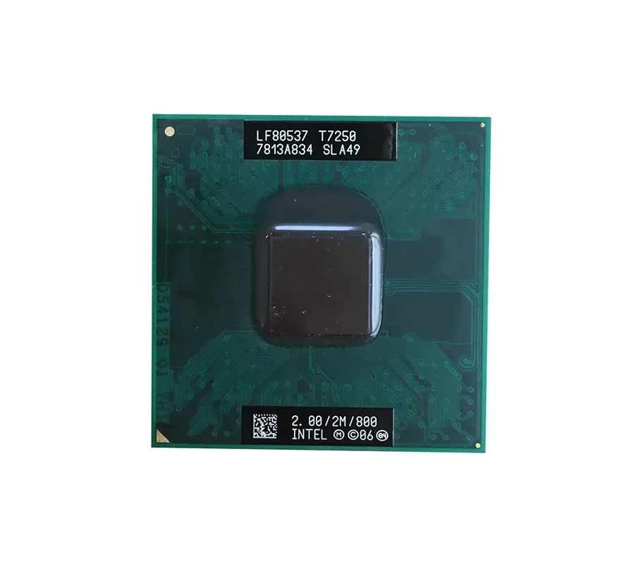 SLA49 - Intel Core 2 Duo T7250 2.00GHz Socket PGA478 800MHz FSB 2MB L2 Cache Processor
