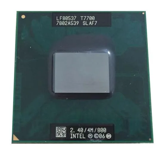 SLAF7 - Intel Core 2 Duo T7700 2.40GHz Socket PGA478 800MHz FSB 4MB L2 Cache Processor