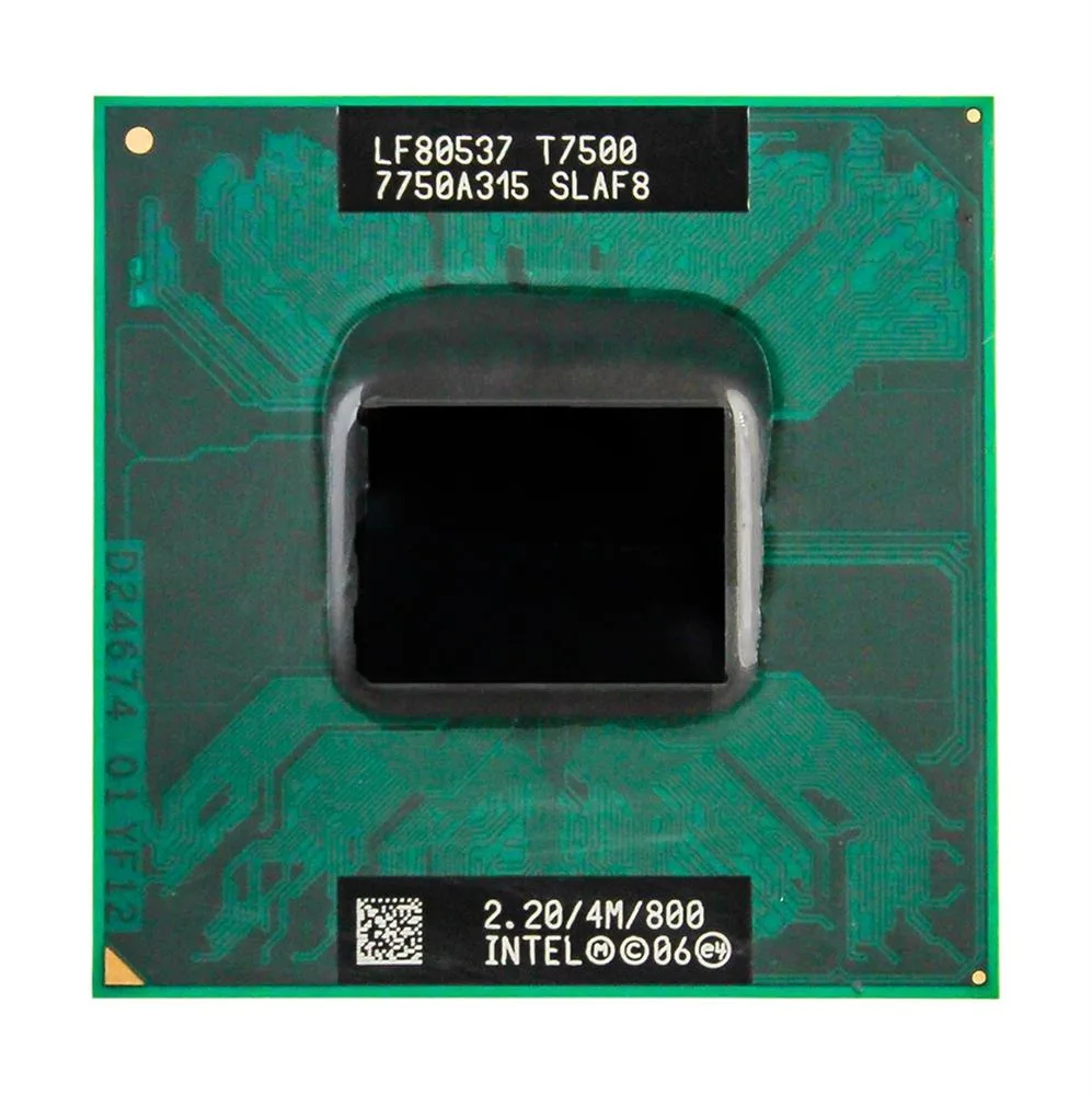 SLAF8 - Intel Core 2 Duo T7500 2.20GHz Socket PGA478 800MHz FSB 4MB L2 Cache Processor
