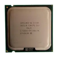 SLB9W - Intel Core 2 Duo E7200 2-Core 2.53GHz 1066MHz FSB 3MB L2 Cache Socket LGA775 Processor