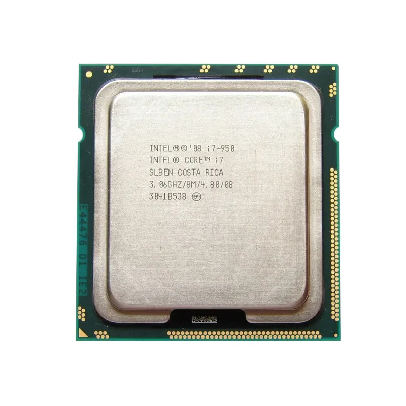 SLBEN - Intel Core i7-950 Quad Core 3.06GHz 4.80GT / s QPI 8MB L3 Cache Socket LGA1366 Processor