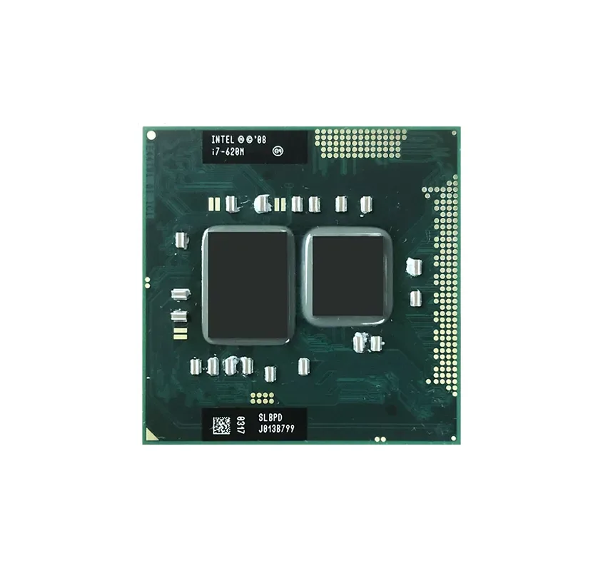 SLBPE - Intel Core i7-620M 2-Core 2.66GHz Socket FCBGA1288 2.5GT/s DMI 4MB L3 Cache Processor