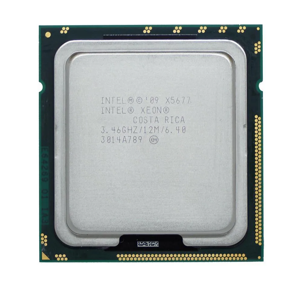 SLBV9D - Dell 3.46GHz 6.4GT/s QPI 12MB L3 Cache Socket LGA1366 Intel Xeon X5677 4-Core Processor