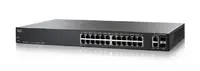 SLM224PT-NA - Cisco SF200 12 x 10/100 (PoE) + 12 x 10/100 + 2 x combo Gigabit SFP Fast Ethernet Network Switch