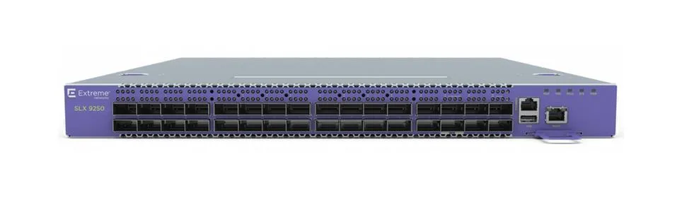 SLX9250-32C-AC-R - Extreme Networks ExtremeSwitching SLX 9250-32C Switch AC with Back to Front Airflow
