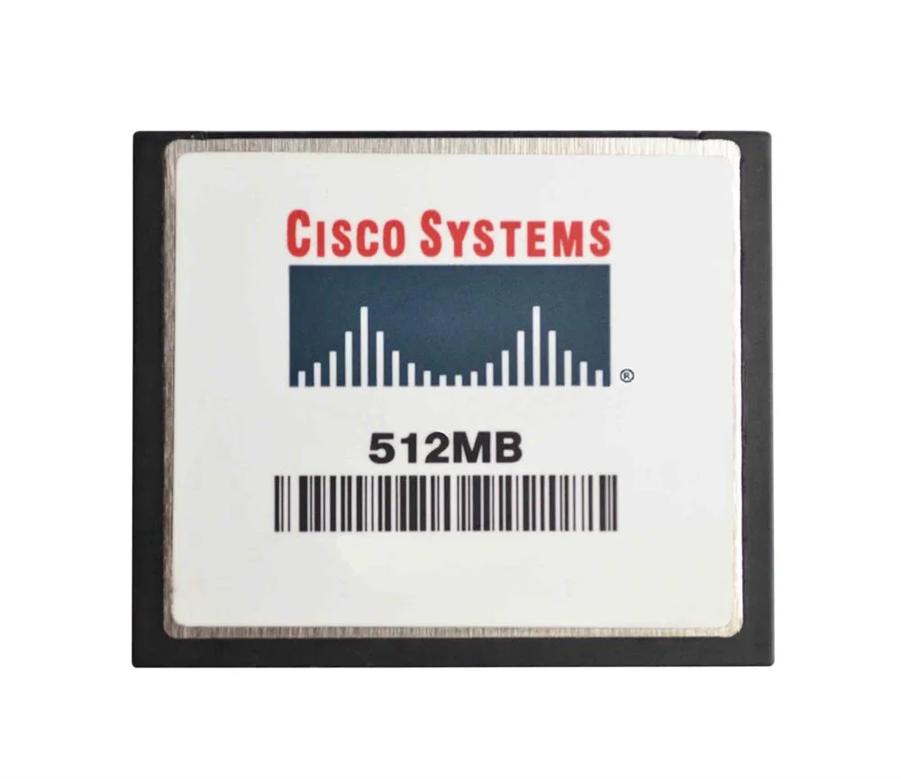 SMC512AFB6E - Cisco 512MB CompactFlash (CF) Memory Card for Catalyst 6000 Approved
