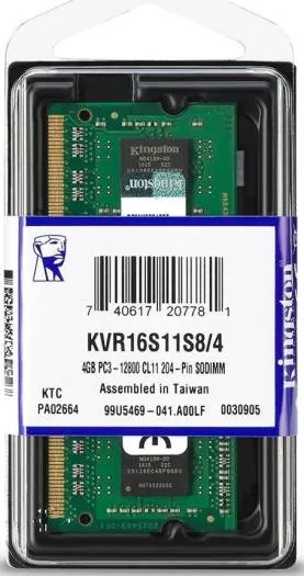 Dell SNP1600D3U11/4PR 4GB PC3-12800 DDR3-1600MHz non-ECC Unbuffered CL11 UDIMM Single-Rank Memory Module