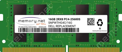 Dell SNP6DWFJ/4G 4GB PC3-12800 DDR3-1600MHz ECC Unbuffered CL11 UDIMM 1.35V Dual-Rank Memory Module