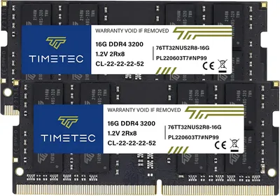 Dell SNP6W5P7C/16G 16GB PC4-25600 DDR4-3200 MHz non-ECC unbuffered CL22 260-PIN SODIMM 1.2V Dual Rank x8 Memory Module