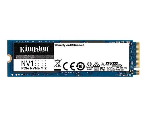 Kingston SNVS/250G NV1 250GB M.2 2280 NVMe PCI Express Gen 3.0 x4 Solid State Drive