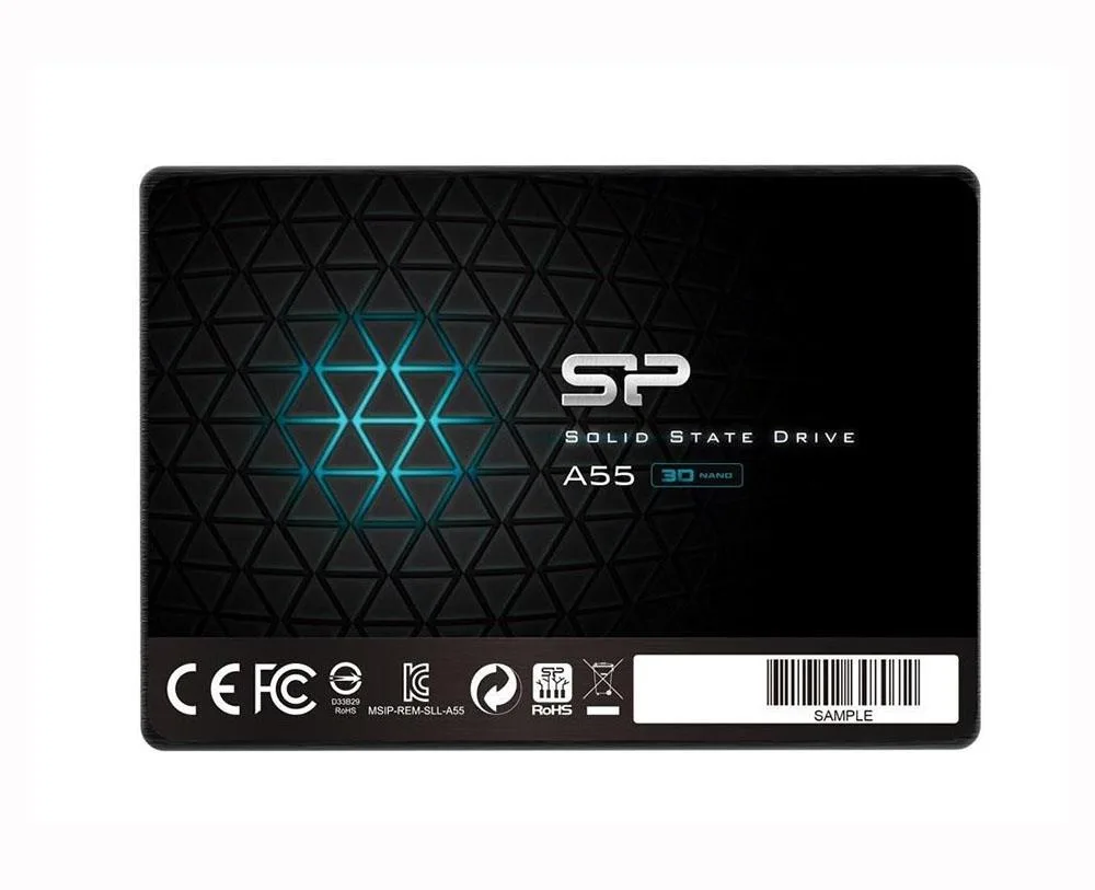SP064GBSS3A55S25 - Silicon Power Ace A55 64GB SATA 6Gb/s 2.5-inch Solid State Drive