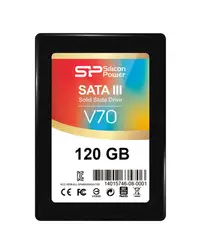 SP120GBSS3V70S25 - Silicon Power Velox V70 120GB SATA 6Gb/s 2.5-inch Solid State Drive