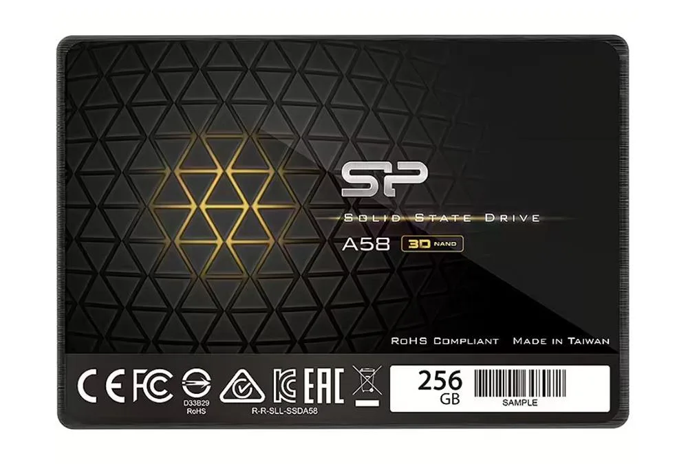 SP256GBSS3A58A25 - Silicon Power Ace A58 256GB SATA 6Gb/s 2.5-inch Solid State Drive