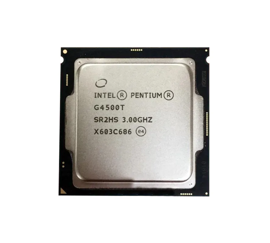 SR2HS - Intel Pentium G4500T 2-Core 3.00GHz 8GT/s DMI3 3MB SmartCache Socket FCLGA1151 Processor