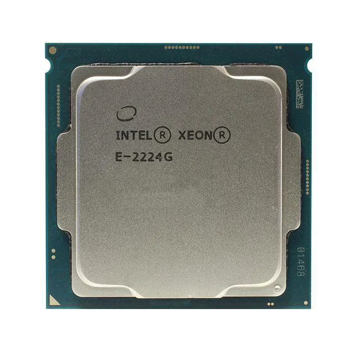 SRFAW - Intel Xeon E-2224G Quad Core 3.50 GHz 8 MB Cache Socket FCLGA1151 Server Processor