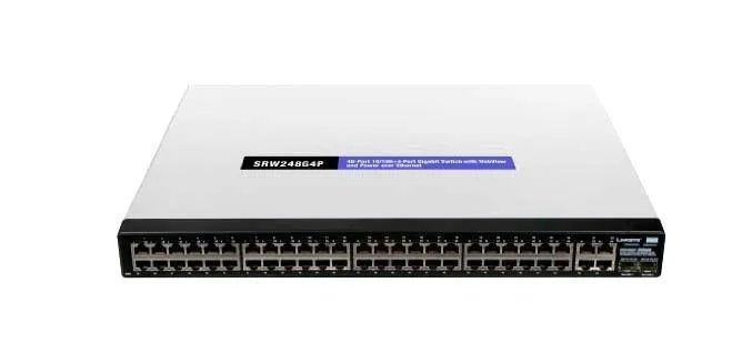 SRW248G4PK9NAOB - Linksys Sf300 48p Srw248g4p K9 Na 48 Port 10 100 Poe Managed Switch With Gigabit Uplinks Open Box