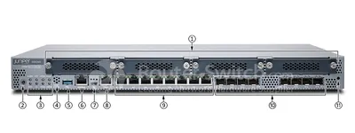 SRX345-SYS-JE - Juniper Networks SRX345 8-Port x 1000Base-T, 1000Base-X Services Gateway Security Appliance