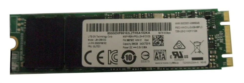 SSD0F66162 - Lenovo 256GB SATA-III M.2 2280 Solid State Drive