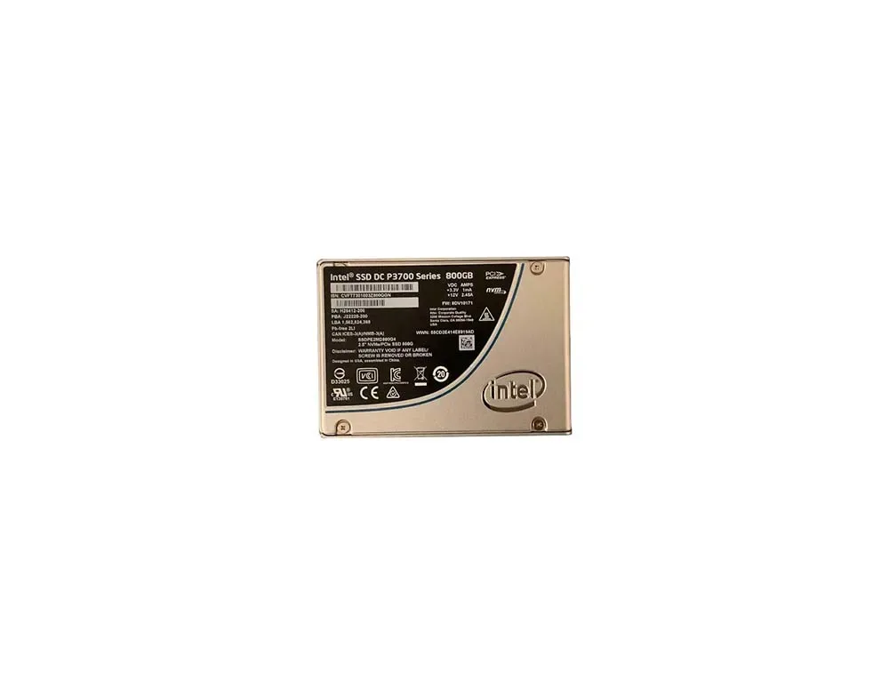 SSDPE2MD800G4 - Intel Data Center P3700 Series 800GB PCIe NVMe 3.0 x4 2.5-inch MLC Solid State Drive